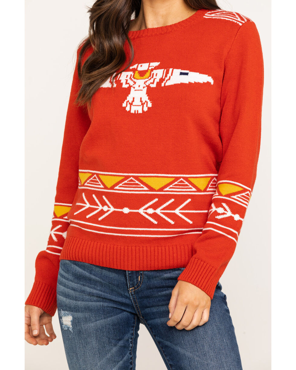 Thunderbirds IR Christmas Design Womens Sweatshirt 